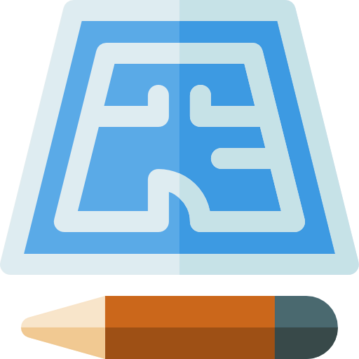Technical drawing icon