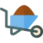 Wheelbarrow icon 64x64