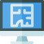 Monitor icon 64x64