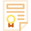 Certificate icon 64x64
