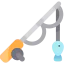 Fishing rod icon 64x64