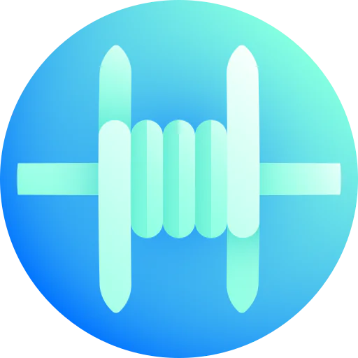 Barbed wire icon