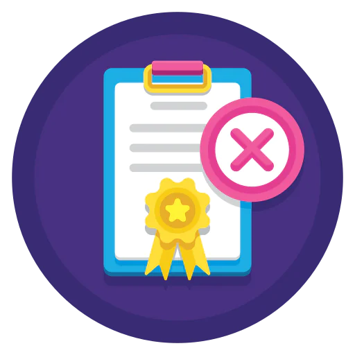 Rejected icon