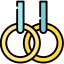 Gymnastic rings icon 64x64