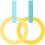 Gymnastic rings icon 64x64