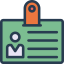 Id card Symbol 64x64