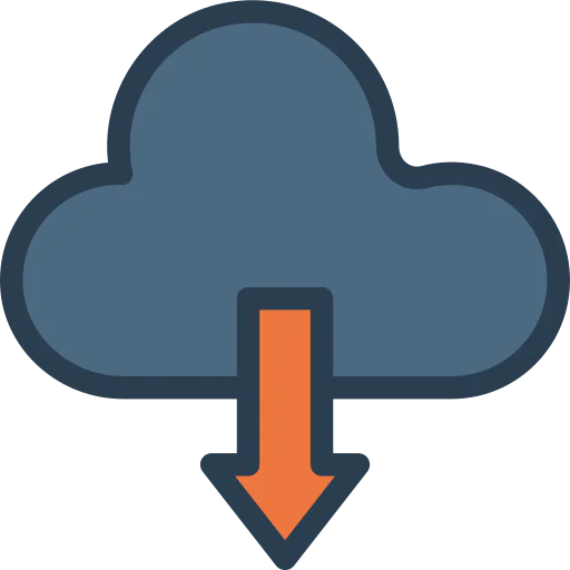 Cloud computing icon