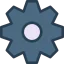 Cogwheel icon 64x64
