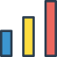 Bar chart icon 64x64