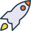 Rocket icon 64x64