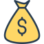 Money bag icon 64x64