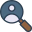 Magnifying glass icon 64x64