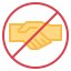 No handshake ícono 64x64