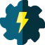 Hydraulic energy icon 64x64