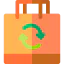 Recycled bag icon 64x64