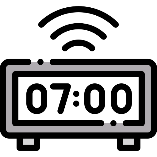Digital clock icon