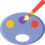 Paint palette icon 64x64
