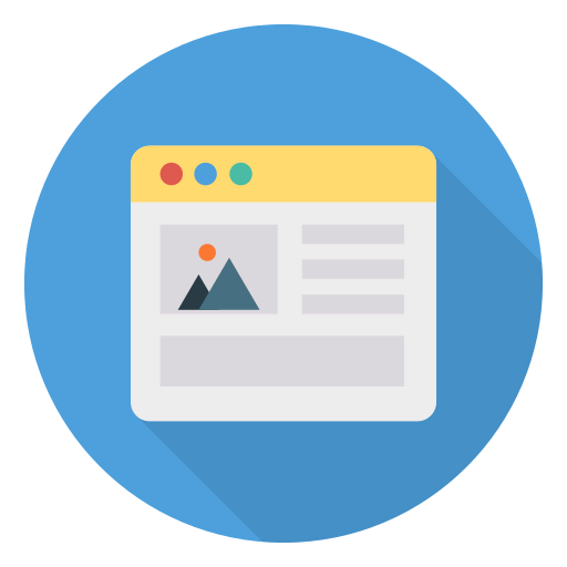 Web page icon