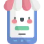 Online shop icon 64x64