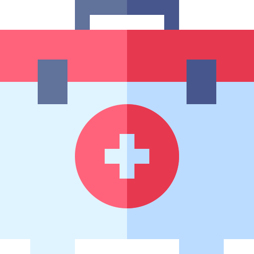 First aid kit icon