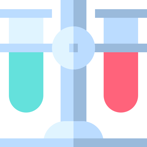 Test tubes icon