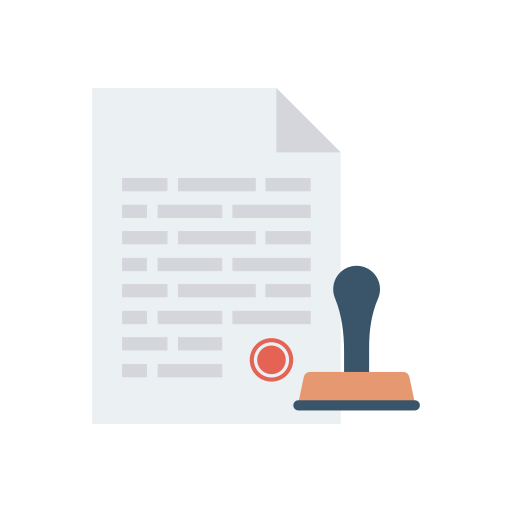 Contract icon