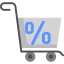 Shopping cart icon 64x64