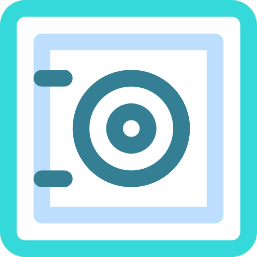 Safe box icon