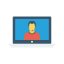 Video call icon 64x64