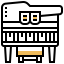 Grand piano icon 64x64