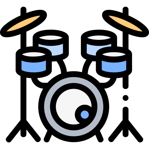 Drum set icon