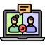 Video conference icon 64x64