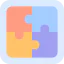 Puzzle pieces Ikona 64x64