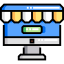 Online shop icon 64x64