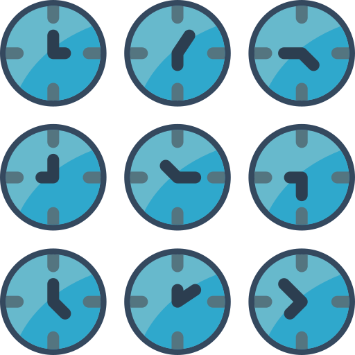 Time zone icon