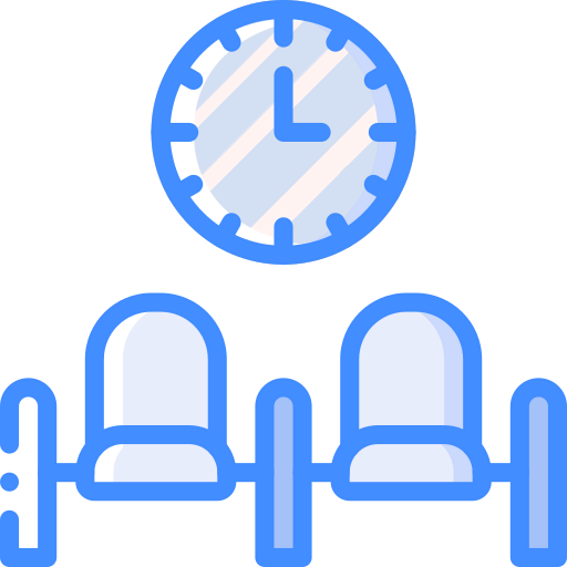 Waiting room icon