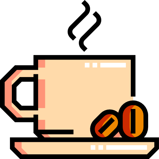 Hot coffee icon
