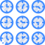 Time zone icon 64x64