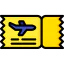 Plane ticket icône 64x64