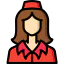 Stewardess icon 64x64