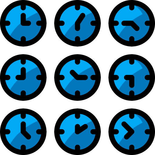 Time zone icon
