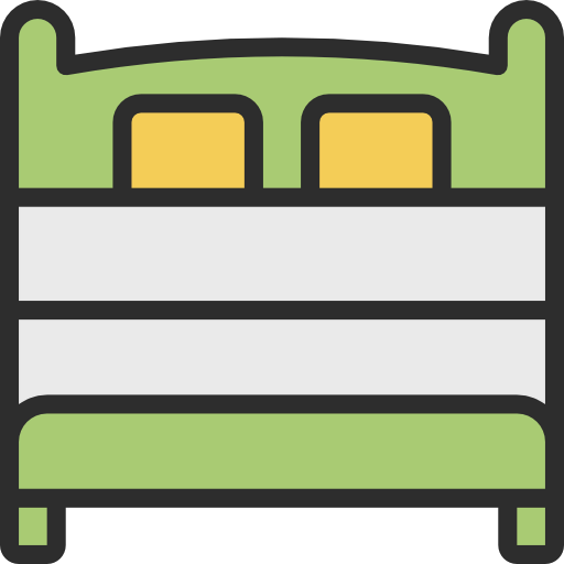 Double bed icon