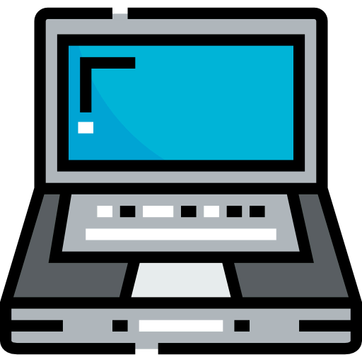 Laptop computer icon