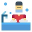 Hand washing icon 64x64