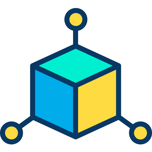 3d cube icon