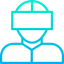Virtual reality icon 64x64