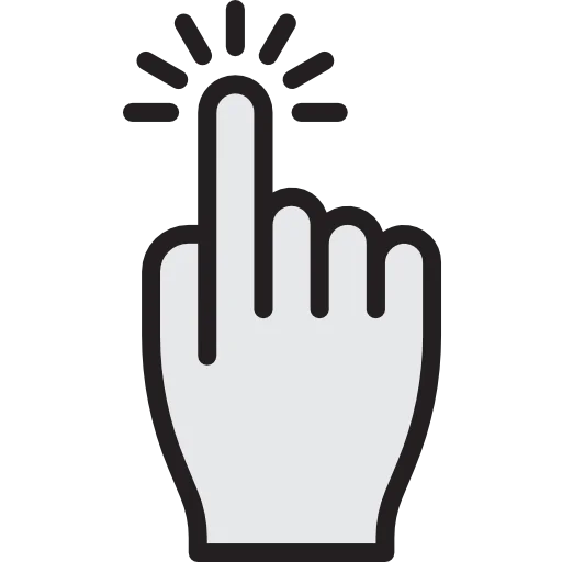 Touch screen icon