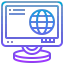 Tv monitor ícono 64x64
