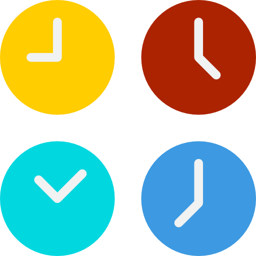 Time zone icon