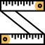 Measuring tape icon 64x64